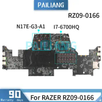 Mainboard For RAZER RZ09-0166 I7-6700HQ Laptop motherboard SR2FQ N17E-G3-A1 Tested OK