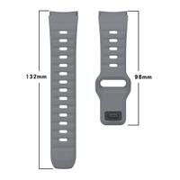 FNo ช่องว่างกีฬาสายรัดซิลิโคนสำหรับ Samsung Galaxy นาฬิกา6คลาสสิก47มิลลิเมตร/Watch5 Pro 45มิลลิเมตร/Watch4 46มิลลิเมตร44มิลลิเมตร40มิลลิเมตรสร้อยข้อมือ Watchbandmkp