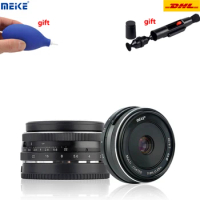 MEKE MK-28mm Lens F2.8 Large Aperture Manual Focus Lens for Canon-EF-M EOS M1/M2/M3/M5/M10/M100 Fujifilm Sony Lens Lentes Lente