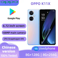 oppo K11X 5G Android CPU Qualcomm Snapdragon 695 6.72 inch 8GB RAM 128GB ROM All Colours in Good Condition used phone