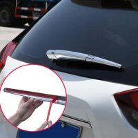 Car Rear Wiper Trim Cover Window Wiper Stickers For Nissan X-Trail Xtrail T32 2014-2021 Auto ABS Chrome Decoration Accessories