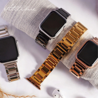 【ALL TIME 完全計時】Apple Watch S7/6/SE/5/4 42/44/45mm 精緻光感316L不鏽鋼錶帶_贈調錶帶工具