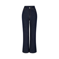 กางเกงยีนส์ S' denim tapered denim สียีนส์เข้ม