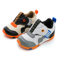 【MOONSTAR 月星】寶寶鞋HI!!十大機能小動物系列學步鞋(卡其、灰)