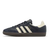 adidas 德訓鞋 Samba OG 男鞋 女鞋 海軍藍 奶油黃 復古 麂皮 休閒鞋 焦糖底 愛迪達 ID2056