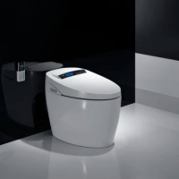 Luxury S-trap Intelligent WC Elongated Remote Controlled Smart Bidet Toilet TM3800