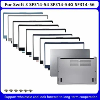 New For Acer Swift 3 SF314-54 SF314-54G SF314-56 LCD Back Cover / Front Bezel / Bottom Case