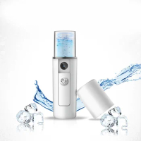 20ml Mini Nano Mist Facial Sprayer Beauty Instrument USB Humidifier Rechargeable Nebulizer Face Steamer Moisturizing Beauty Tool