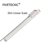 1um Slim Optical Glass Scale Linear Encoder 0.001mm TTL 120 170 220 270 320 370 420mm Travel Replace Sino Easson Dirton Sinpo