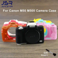 Soft EOS M50 II Silicone Protective Skin Case Body Cover for Canon EOS M50 Mark II EOS M50 II Mirrorless Digital Camera