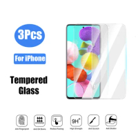 3PCS Tempered Glass For Samsung Galaxy F14 F34 F54 M54 M34 Screen Protector A05 A05S A25 A15 A11 A01 A21 Protective Glass Film