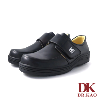 預購 DK 高博士 舒適 厚底 魔鬼氈 護士 空氣鞋 男款 88-0753-90 黑色