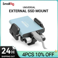 SmallRig SSD Mount Universal Holder untuk SSD Eksternal Seperti untuk Samsung T5 SSD, untuk Angelbird SSD2go PKT , Glyph Atom SS