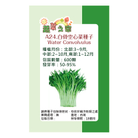 【蔬菜工坊】A24.白骨空心菜種子(白骨種蕹菜)