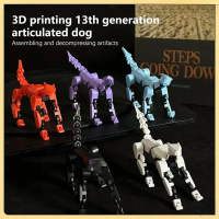 Multi Joint Figure Dummy 13 Weapon Action Figure Movable Robot Assembly Model Doll Toy