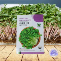 300 BUTIR BENIH MICROGREEN RADISH IMPORT