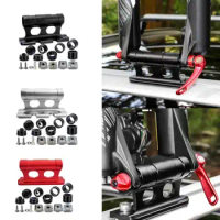Bicycle Bike Fork Mount Car Roof Rack Support Quick Release Thru Axle Carrier Front Fork Block Stand Holder Bike Accessories