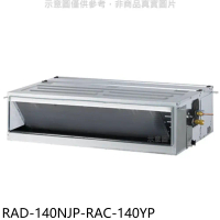 日立江森【RAD-140NJP-RAC-140YP】變頻冷暖吊隱式分離式冷氣(含標準安裝)