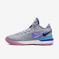 Nike Zoom LeBron NXXT Gen EP [DR8788-002] 男 籃球鞋 運動 氣墊 耐磨 灰 紫