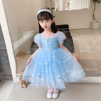 HOT★New Summer Queen Dresses for Kids Princess Cosplay Costumes Anna Dress for Girls Birthday Party Frozen 2 Children Girls Clothing 3 4 5 7 9 10 Years