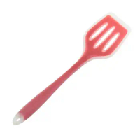 1pc Kitchen Cooking Turner Silicone Slotted Cooking Spatula Cooking Utensil For Home Kitchen Cooking Tools Accessories