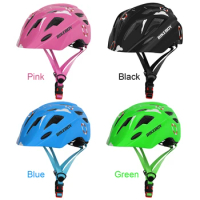 Kids Cycling Helmet Adjustable Bicycle Helmet with Taillights Skating Helmet Lightweight for Skateboard Balance Bike