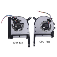 CPU GPU Cooling Fan Radiator Replacement for ASUS Strix TUF 6 FX505 FX505G FX505GE FX505GD Laptop Efficient Heat Dissipation