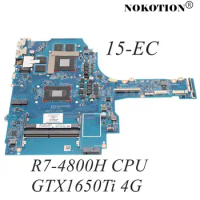 L91092-601 L91092-001 For HP Pavilion 15-EC 15Z-EC Laptop Motherboard R7-4800H CPU GTX1650 4GB M03074-001 M03074-601 DAG3HDMB8D0