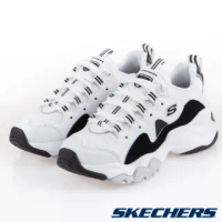 【SKECHERS】女 休閒系列 D LITES3.0(12955WBK)