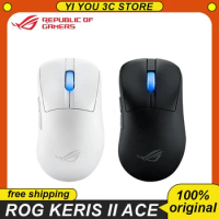 Asus Rog Keris II Ace Mouse Rog Moon Blade 2 Ace Aimpoint Pro 42k Sensor 8k 4k Return Rate Wired Bluetooth 2.4g Wireless Custom