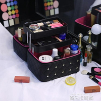 韓國大容量化妝包專業多層收納箱便攜旅行化妝盒大號手提化妝箱