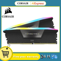 CORSAIR VENGEANCE RGB 32GB (2x16GB) DDR5 DRAM 5600MHz C40 Memory Kit