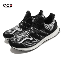 Adidas 慢跑鞋 UltraBoost 5 DNA 男鞋 黑 白 針織 運動 愛迪達 FY9348