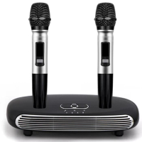 K8 Optical Wireless Bluetooth Microphone HD ARC Family Home Echo System Singing Machine Karaoke Box Karaoke Player