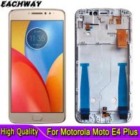 5.5" For Motorola Moto E4 Plus LCD Display Touch Screen Mobile Phone Digitizer Assembly Replacement Parts For Moto E4plus LCD