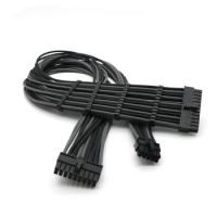 Custom Motherboard Modular 24Pin Power Cable for Asus THOR &amp; SeaSonic Focus/Prime Series Modular PSU.