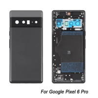 Battery Back Cover for Google Pixel 6 Pro with Middle Frame Replacement Part