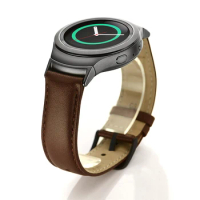 20mm Genuine Leather Watch Band Strap For Samsung Gear Sport Gear S2 Classic Wrist Belt For Huawei Watch 2 Watchbands Bracelet