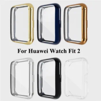 Cover For Huawei Watch fit 2 Case Smartwatch Plated Accessories TPU Bumper All-Around Screen Protector Huawei Watch fit