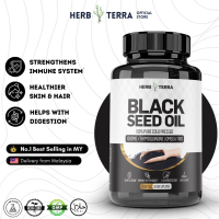 Fast delivery  Black Seed Oil 1000mg Black Cumin Seed Capsule Supplement with  Trio for Fitness Ener