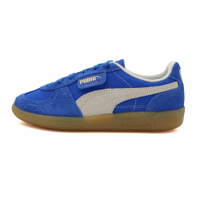 【全館滿額折】Puma Palermo Vintage 藍色 網布 麂皮 復古 平底 休閒鞋 女款 J2663【新竹皇家39684101】