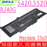 DELL Latitude 14 5420 5520 RJ40G 電池適用 戴爾 Precision 15 3560 P137G001 P137G002 P104F001 P104F002 WY9DX