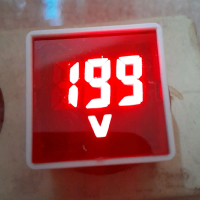 volt meter tegangan digital AC listrik