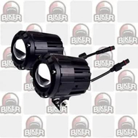 Duromoto M6 LED Saklar Switch Driver Bracket Lampu Tembak Sorot Moge Lampu