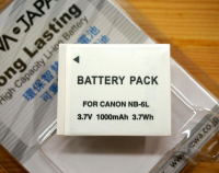 樂華 ROWA CANON NB-6L NB6L 電池 鋰電池【一年保固】【中壢NOVA-水世界】【跨店APP下單最高20%點數回饋】