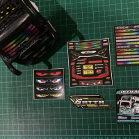 Stiker Miniatur Lampu Bus JetBus 2+ Lampu MATRIX (BONUS BUS RANDOM)