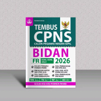 Buku Tembus CPNS Bidan 2026 Kisi-kisi Terbaru Soal-soal Asli Full Paket Soal dan Pembahasan