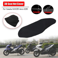 For Yamaha NVX155 AEROX155 NVX Aerox 155 Parts Rear Seat Cowl Cover Insulation Net 3D Mesh Net Protector Motorcycle Accessories