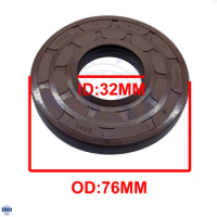 1Pcs Water Seal For TCL Drum Washing Machine Oil Seal 32*76*10/12 Washing Machine Parts Accessories