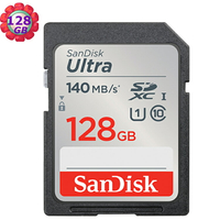 SanDisk 128GB 128G SDXC Ultra【140MB/s】SD SDHC U1 C10 UHS SDSDUNB-128G 相機記憶卡｜滿額領券最高現折$220